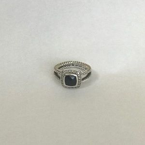 David Yurman - Petite Albion Ring - Black Onyx